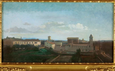 Die Kirche La Trinité des Monts, Rom