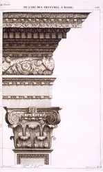 Bogen der Gold- und Silberschmiede, Rom, 1682