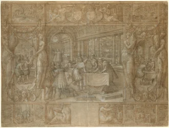 Hochzeit von Heinrich II. und Katharina de