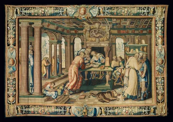 Wandteppich "Geschichte der Artemisia"