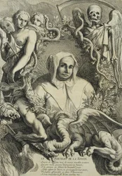Porträt von La Voisin
