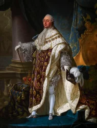 Ludwig XVI. im Krönungsgewand