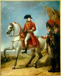 Reiterporträt von Napoleon Bonaparte (1769-1821)
