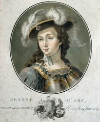 Porträt von Jeanne d