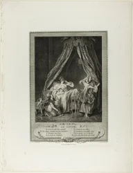 Aufstieg, aus Monument du Costume Physique et Moral de la fin du Dix-huitième siècle