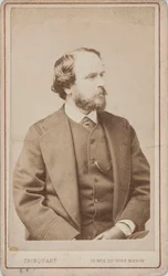 Porträt des Tänzers, Choreografen und Ballettmeisters Paul Taglioni 1808-1884, ca. 1860