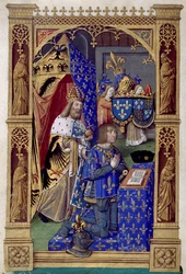Louis XII von Frankreich Stundenbuch von Karl VIII., König von Frankreich, zwischen 1494 und 1496