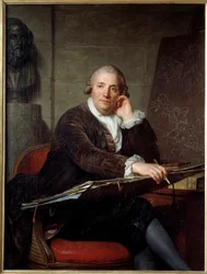 Porträt des Malers Gabriel François Doyen (1726-1806)