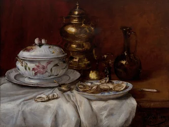 Stillleben mit Austern