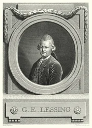 Gotthold Ephraim Lessing, deutscher Aufklärer, Schriftsteller und Dramatiker