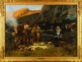 Don Quijote und die Ziegenhirten