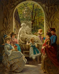 Pavillon zum Frühlingsfest in Schönbrunn, Wien