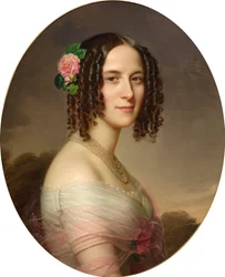 Weibliches Brustbild