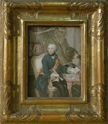 König Friedrich II. von Preußen in seiner Hohenzollern-Jacke, 1769