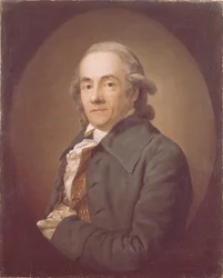 Porträt von Christian Friedrich Voss 1724-1795