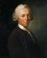 Porträt von Christian Fürchtegott Gellert 1715-1769