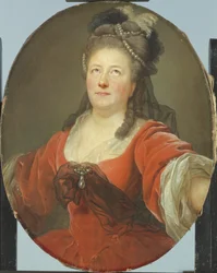 Porträt der Schauspielerin Friederike Seyler (1738-89)