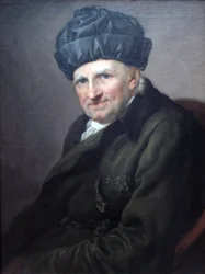 Propst Johann Joachim Spalding im Hausmantel