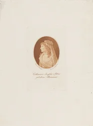 Porträt von Katharina Josepha Ritter, geb. Baumann, 1763-1849, ca. 1800
