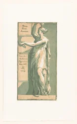 Stehende Frau