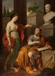 Architekt und seine Muse. Porträt von James Caulfield, Lord Charlemont