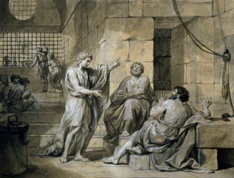 Joseph von Ägypten im Gefängnis