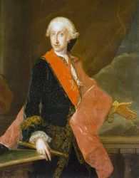 Porträt von Karl IV. von Bourbon