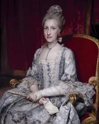 Porträt der Infantin Maria Luisa von Spanien 1745-1792, Heilige Römische Kaiserin, 1770