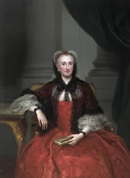 Porträt von Maria Amalia von Sachsen, Königin von Spanien