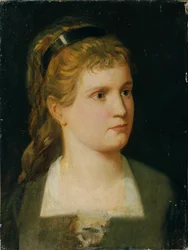 Brustbild der Nichte, Käthchen Winder
