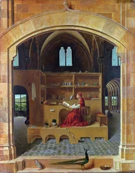 Der heilige Hieronymus in seinem Studierzimmer