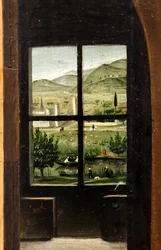 Der heilige Hieronymus in seinem Studierzimmer (Detail)