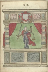 Personifikation der Gerechtigkeit