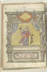 Szene mit Personifikation der Vernunft, 1578