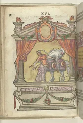 Szene mit Personifikation der Beharrlichkeit (Perseverantia), 1578