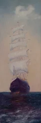 Tenacious, unter vollen Segeln, 2008