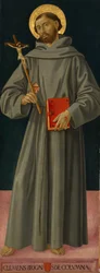 Der heilige Franz von Assisi, ca. 1480-81