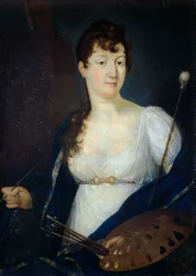 Selbstporträt von Antonietta Costa Galera (1777-1859)