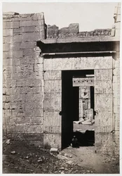 Ruinen von Karnak, um 1900