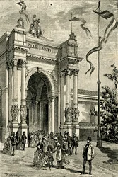 Pavillon der Schönen Künste, Emilianische Ausstellung, San Michele in Bosco, Bologna