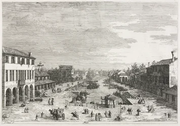 Ansichten: Ansichten von Mestre, einer Stadt in der Provinz Venedig