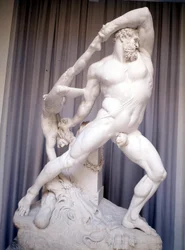 Herkules und Lycas