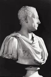 Porträtbüste von Franz I. (1708-65), Heiliger Römischer Kaiser (Marmor)
