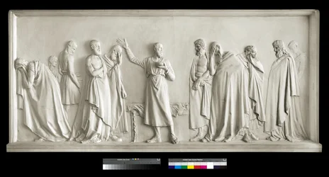 Sokrates trinkt den Schierlingsbecher