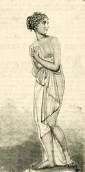 Venus Italica, von Antonio Canova (1757-1822), Galleria Palatina, Florenz, Toskana, Italien