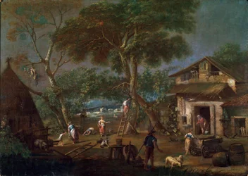 Italienische Landschaft, ca. 1750-1795