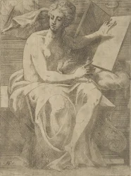 Eine Sibylle, 1540-45
