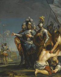 Heiliger Ludwig bricht zum Kreuzzug auf