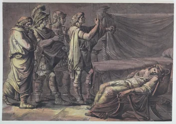 Nero findet den Körper seiner Mutter, Agrippina