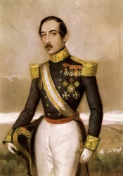 Porträt des Militärs Manuel Gutierrez de la Concha e Irigoyen (1806-1874)